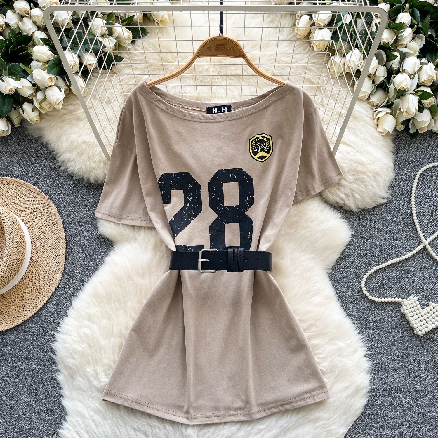 Angelic touch top. & belt CTO1138 images